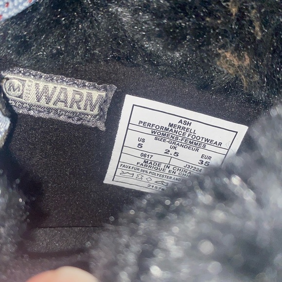 NWOT. Merrill Ash performance footwear. boots for girls. - Picture 6 of 7